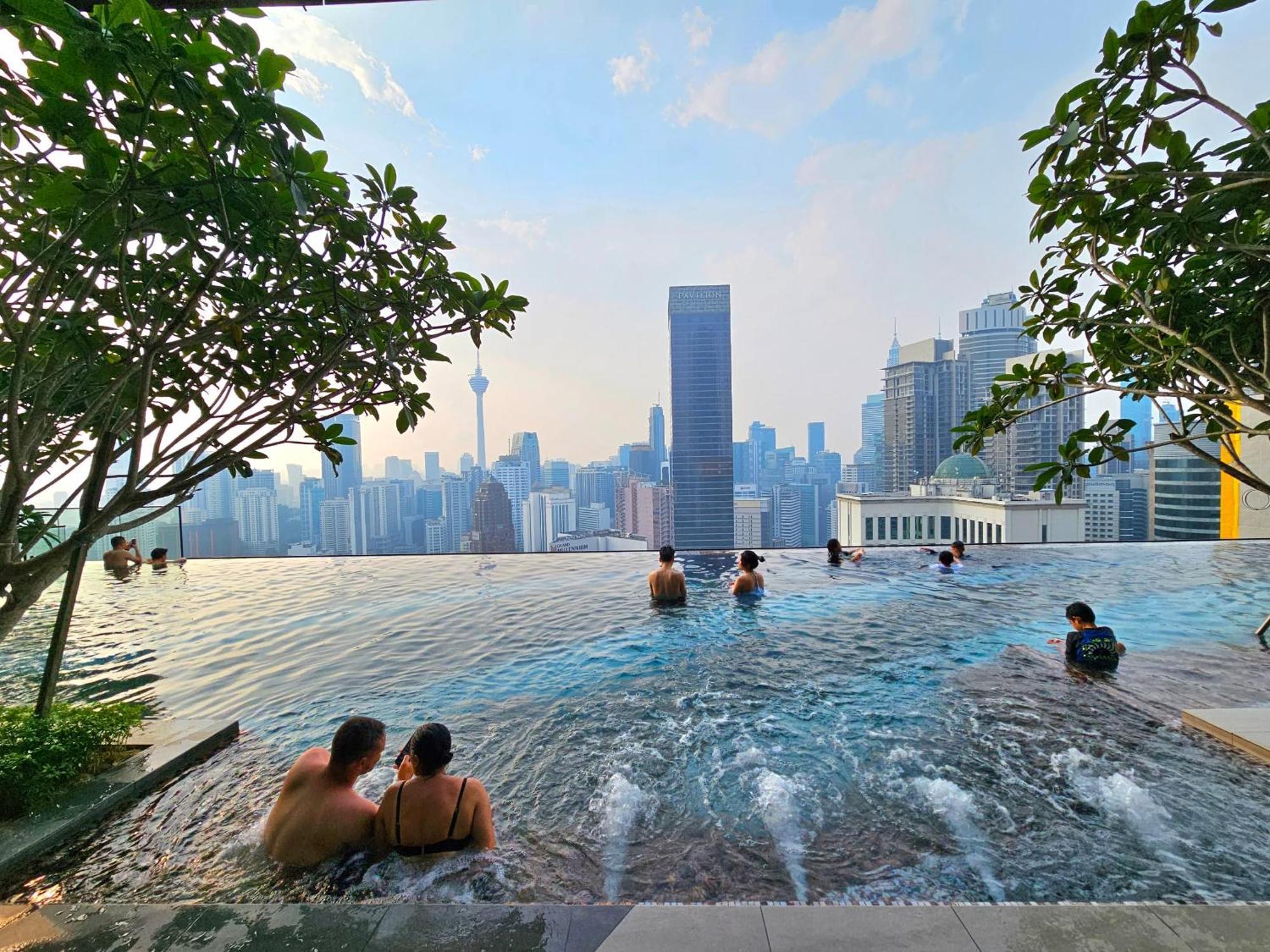 1 Min To Pavilion Bukit Bintang Luna Suites Kuala Lumpur Eksteriør bilde