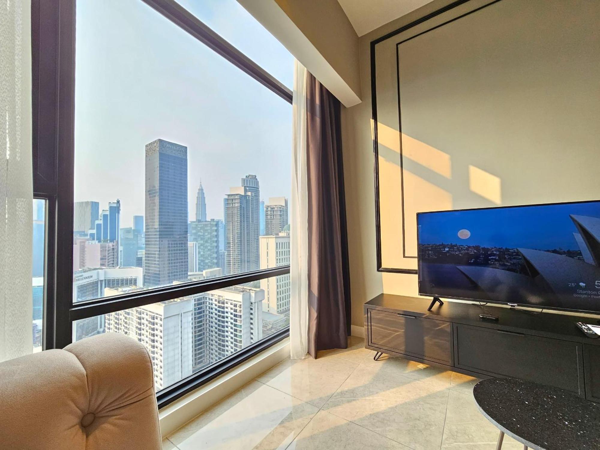 1 Min To Pavilion Bukit Bintang Luna Suites Kuala Lumpur Eksteriør bilde